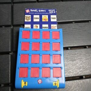 Jack in The Box Kids Meal TRAVEL GAMES Toys 2000‎ Match Game 1, 2 - ZC